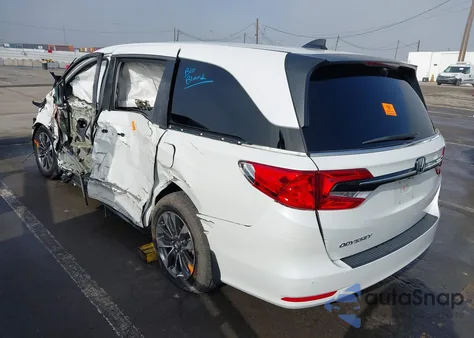 2022 Honda Odyssey Ex-L z USA, uszkodzony, nr VIN 5FNRL6H7XNB042218